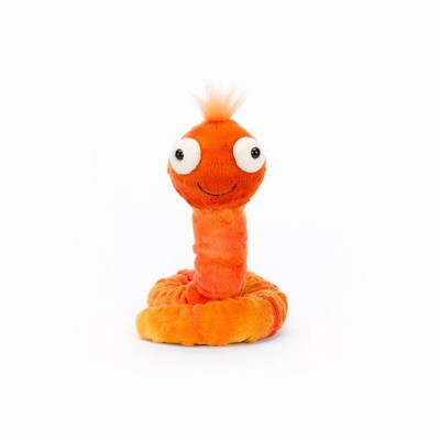 Jellycat Winston Worm Australia | 162793MST